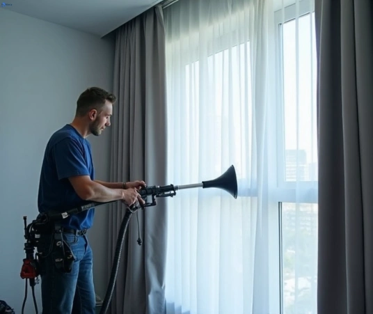 Professional drapes cleaning process tools Matty Curtain Cleaning sebastopol-vic