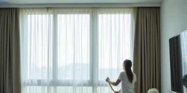 Delicate sheer drape cleaning sebastopol-vic Matty Curtain Cleaning